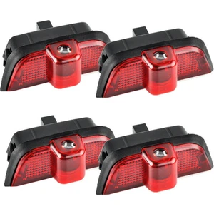 Kapı Işıkları Için 4x LED Projektör Hayalet Gölge W204 2008-2013 Için Fit (Yurt Dışından)