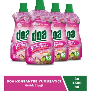 Doakonsantre Yumuşatıcı Orkide Çiçeği 1500 ml X4 Adet