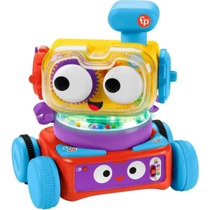 Fisher-Price 4'ü 1 Arada Eğlenceli Robot; Türkçe Ve İngilizce Dil Seçenekleri İle Işıklar; Müzik Ve Eğitici İçerikler Sunar; 6 Ay Ve Üzeri Bebekler İçin Hck43