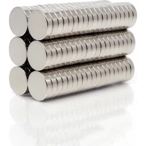 Dünya Magnet 10 Adet 12X3 mm Yuvarlak Güçlü Neodyum Mıknatıs