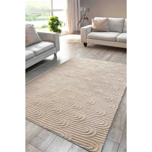 Perla Modern Premium Peluş Bukleli Deve Tüyü Rengi Salon Halısı Çocuk Halısı Yolluk