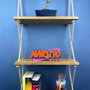 Naruto Logo Figür - Premium Koleksiyon Parçası