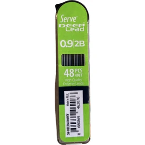 Deep 0.9 mm 2b Siyah Kalem Ucu 48 Li Renkli Gövde – Yeşil