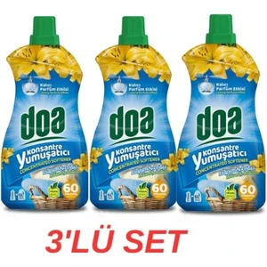 Lilyum Lotus Çiçeği  Konsantre Yumuşatıcı 1500ml X3 Set
