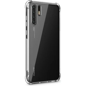 Huawei P30 Pro Kılıf Antishock Ultra Koruma Sert Kapak Şeffaf