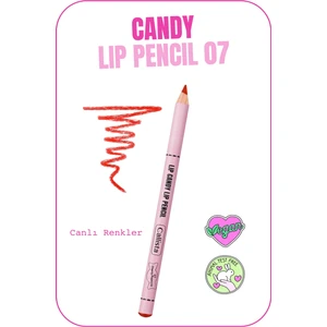 Callista Beauty Lip Candy Dudak Kalemi 07 Cherry Popsicle - Kırmızı