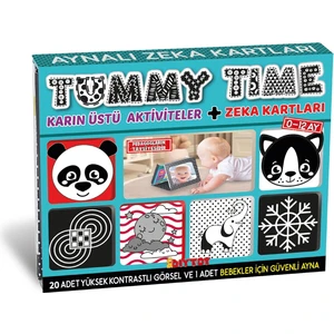 Tummy Time Aynalı Zeka Kartları