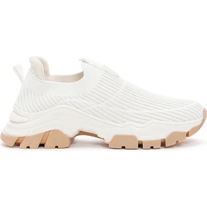 Zero Kadın Beyaz Kalın Tabanlı Sneaker 24SFD43076F