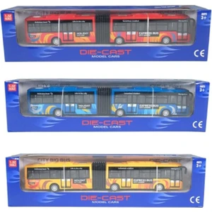 Kutulu Metal Otobüs Die Cast 1:32 Çek Bırak Metrobüs