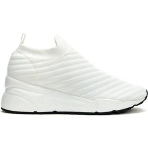 Zero Kadın Beyaz Kalın Tabanlı Sneaker 24SFD43006F