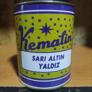 Sarı Altın Yaldız Boya 700 gr (Avize,çerçeve,karyola Boyar)