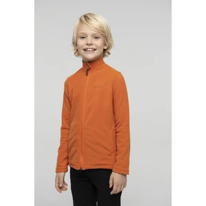 Pade Tam Fermuarlı Çocuk Polar Sweatshirt