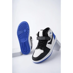 Çocuk Bilekli Sneakers – Erkek ve Kız Çocuklar için, Kaymaz Tabanlı, Renkli Kumaş, Mevsimlik Bağcıklı Ayakkabı