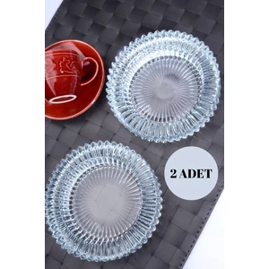 2 Adet Kristal Lüks Küllük Cam Puro Kül Tablası Yuvarlak Kül Tabağı