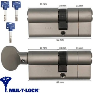 Mul-T-Lock Bilyalı İkiz Tuzaklı Barel Seti 69 mm 7x7 - 92100860