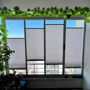 Cam Balkon ve Ofis Perdesi Plise Perde Katlanır Perde