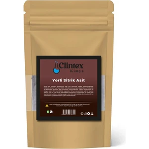 Clintex Kimya Saf Yerli Sitrik Asit 500 gr