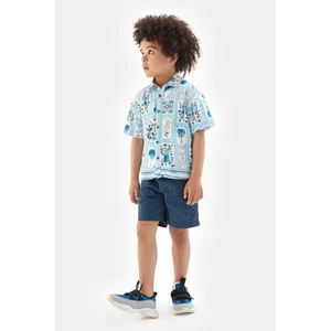Erkek Çocuk Desenli Gömlek 23SS0NB3610