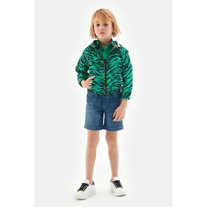 Erkek Çocuk Desenli Eşofman Üstü 23Ss0Nb3414