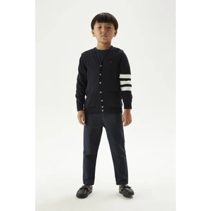 Bg Store Erkek Çocuk Lacivert Hırka 23FW1NB3720