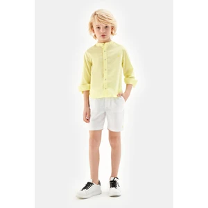 Erkek Çocuk Sarı Gömlek 23SS1NB3608