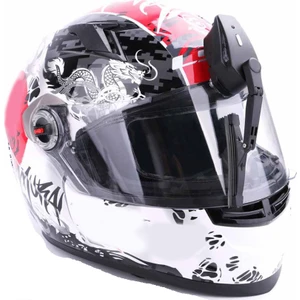 Motosiklet Şarjlı Kask Sileceği
