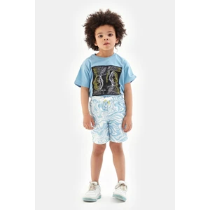 Bg Store Erkek Çocuk Desenli Şort 23SS1NB3152