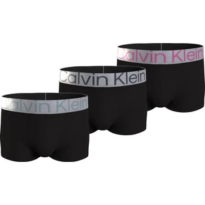 Calvin Klein Erkek Marka Logolu Elastik Bantlı Günlük Kullanıma Uygun Siyah Boxer 000NB3074A-MHQ