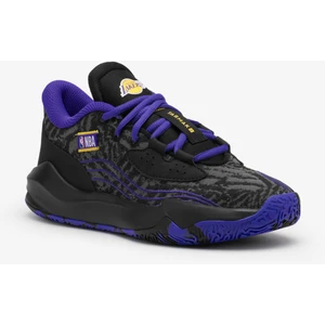Tarmak Çocuk Siyah Spor Ayakkabı NBA Lakers FAST 900 LOW-1 - Basketbol
