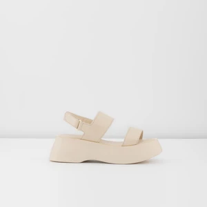 Aldo Bendo-Tr Sandalet Dolgu Sandalet;yüksek Topuklu Sandalet - Ekru