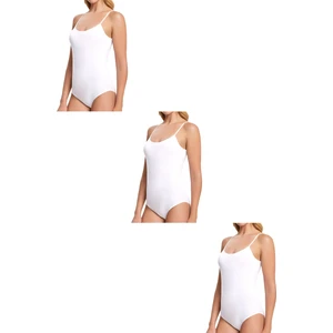 Kadın 3'lü Ekonomik Pamuklu Likralı Kancalı Ip Askılı Çıtçıtlı Body Zıbın