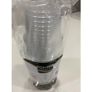 Plasti̇k Kri̇stal Bardak Sert 25Lİ