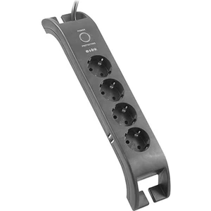 S-link SPG3041 2m 2xUSB=2.4a 3G1.5mm2 900 Joule 4lü Akım Korumalı Siyah Priz