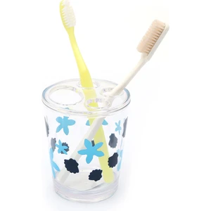 Benekli 2 Desen Akrilik Diş Fırçalık