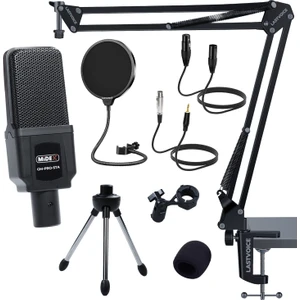 GM-PRO-ST Profesyonel Condenser Stüdyo Kayıt Mikrofon Seti