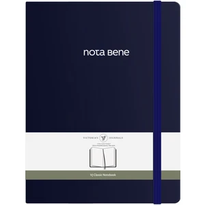 Victoria's Journals Nota Bene Classic Sert Kapak Defter, 19X25 Cm, Çizgili