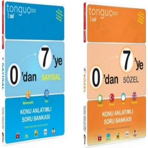 Yayınları 7.sınıf 0'dan 7'ye Sayısal Konu Anlatımlı Soru Bankası - 7.sınıf 0'dan 7'ye Sözel Konu Anlatımlı Soru Bankası