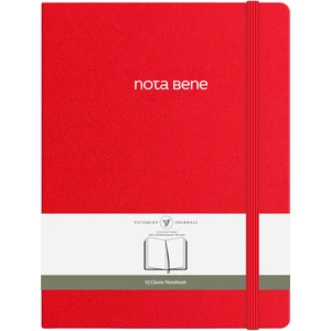 Victoria's Journals Nota Bene Classic Sert Kapak Defter, 19X25 Cm, Çizgili