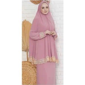 Namaz Kıyafetleri 2 Parç Dantelli