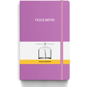 Victoria's Journals Nota Bene Classic Esnek Kapak Defter, 13X21 Cm, Çizgili