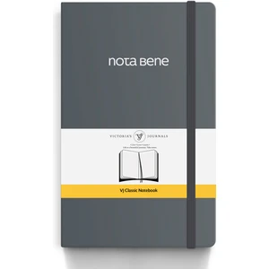Victoria's Journals Nota Bene Classic Esnek Kapak Defter, 13X21 Cm, Çizgili