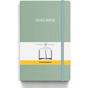 Victoria's Journals Nota Bene Classic Esnek Kapak Defter, 13X21 Cm, Çizgili