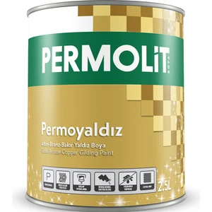 Bakır Renk Yaldız Boya 0,125 ml (Soba,egzoz,baca,kalorifer tesisatı ) Dekoratif ve Süs Amaçlı Taş Beton En Küçük Boy