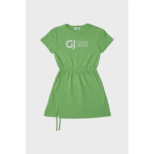 Kız Çocuk Yeşil Elbise 23SS0GF4377