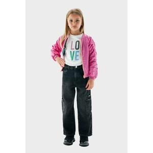 Bg Store Kız Çocuk Lila Ceket 23PFWTJ4701