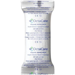 Octacare - Elastik Sargı Bezi 10 cm x 4 Metre - 25 Adet