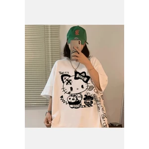 Gothic Hello Kitty Tişört