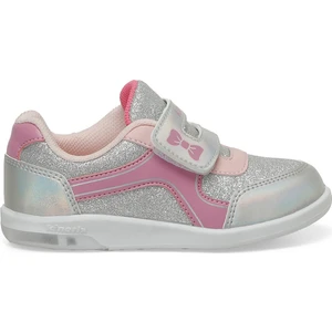 PEROG 4FX Gümüş Kız Çocuk Sneaker