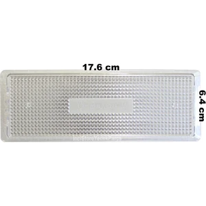 Davlumbaz Aspiratör Lamba Kapağı Camı Cam Işık Yansıtıcı (1 Adet)