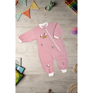 Becalm Online Be'calmonline - Organik Müslin - Uniseks - Uyku Tulumu - Gülkurusu